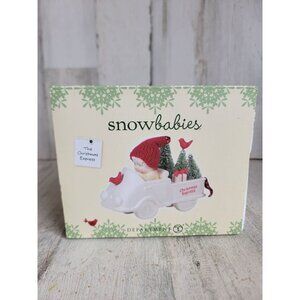 Dept 56 NEW xmas Express train RARE 600583 snow babies Xmas figure decor